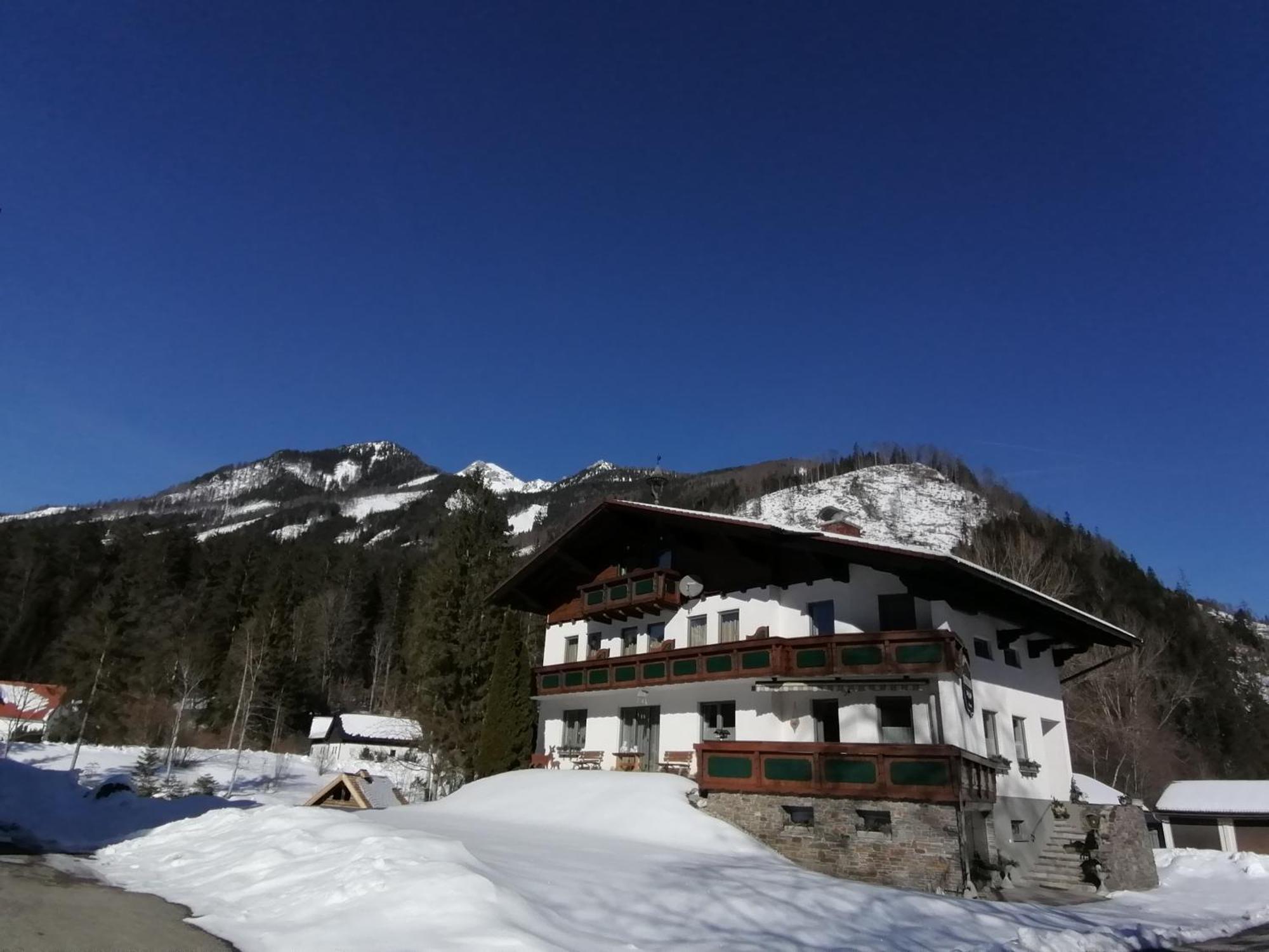 Hotel Garni Landhaus Buertlmair Hinterstoder Exterior foto